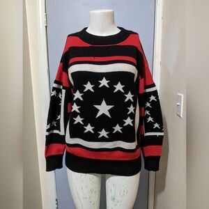 Y2K Star Sweater